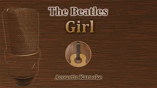 Girl - The Beatles (Acoustic Karaoke)