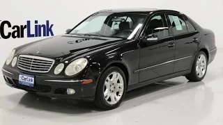 2003 Mercedes Benz E500 Sedan