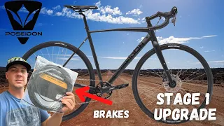 Poseidon X Gravel Bike Upgrade Build Part 1, Compression-less Brake Housing