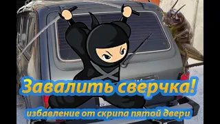 Завалить сверчка!!!! Избавление от скрипа пятой двери