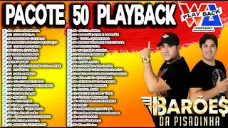 PACOTE DE PLAYBACK OS BAROES DA PISADINHA