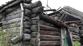 Деревни Сибири. Заброшенные дома в России