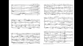 Yianni Frantzeskakis - Das Weltgebäude einer Harmonie (for String Quartet)