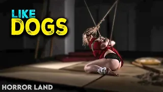Girls kept like dogs (2021) HORROR THRILLER MOVIE EXPLAINED HIN HINDI