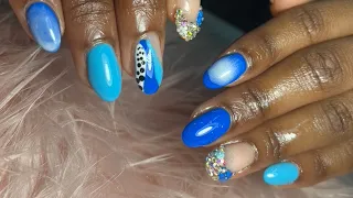 Watch me remove the old set and slay this oh so blue set. we had a tttiiiimmeeeee