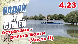 На лодке из Астрахани по Дельте Волги (Вторая часть)