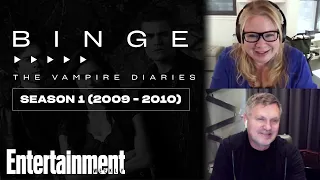 'The Vampire Diaries' Creators Talk Season 1's Katherine Twist | EW's Binge | Entertainment Weekly