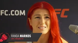 Randa Markos UFC Vegas 11 pre-fight interview