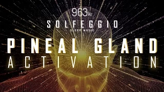 963 Hz | Pineal Gland Activation | Solfeggio Sleep Music | 9 Hours