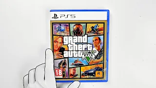 GTA 5 (Grand Theft Auto V) PS5 Unboxing