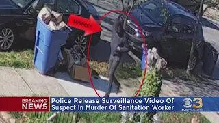 Philadelphia police release video of suspect wanted in fatal sanitation worker shooting