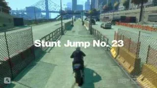 GTA IV - Stunt Jumps18-32 (Algonquin) Guide