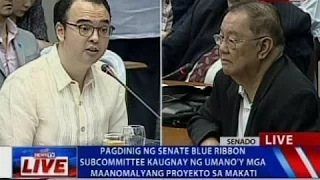 Pagdinig ng Senate blue ribbon subcommittee kaugnay ng umano'y mga anomalya sa Makati (Part 1)