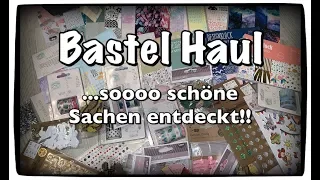 Bastel Haul (deutsch) Tedi Haul, neue Blöcke, Washi Tape ivm. Scrapbook basteln mit Papier DIY