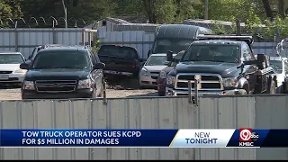 Tow truck operator sues KC Board of Police Commissioners, 7 officers