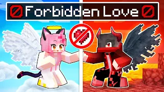 An ANGEL and DEMON's Forbidden LOVE In Minecraft!