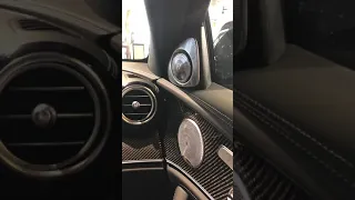 Колонки по цене Соляриса в Мерседесе Е63 AMG / Music in Mercedes E63 at a price Solaris.Burmester.