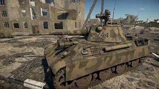 War Thunder Realistic Battle Panther II Laggy Addition