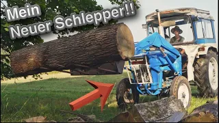 Mein neuer Schlepper!! 🚜 50km Heimfahrt und erster Test!