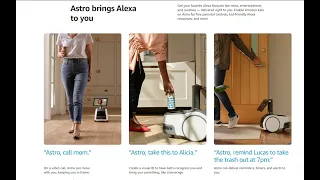 Introducing Amazon Astro, Household robot for home monitoring, with Alexa.Link in description.