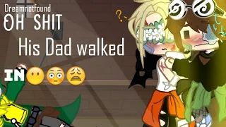 Oh sh*t his dad walked in😶😳 || Gc || 💙 Dreamnotfound, Dnf💚 ft. Awesamdude