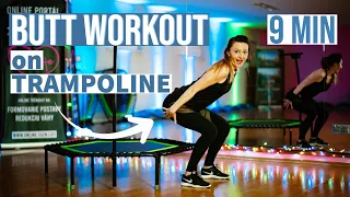 BUTT LIFT on Trampoline at Home Workout 9 MIN ✅ | Suzn.life