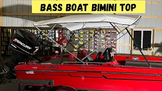 Bass Boat Bimini Top