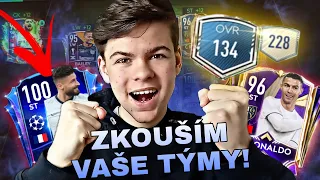 FANOUŠEK MI PŮJČIL ÚČET S MEGA TÝMEM 🤩🤯 | ZKOUŠÍM VAŠE TÝMY ⚡ | FIFA MOBILE CZ | LeosFootball