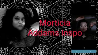 Halloween Makeup Tutorial: MORTICIA ADDAMS INSPIRED  #halloweeninspo #diycostume #morticiaaddams