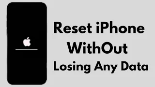 How To Reset Any iPhone Without Losing Any Data  ( All iOS Supported ) 12/13/14/15