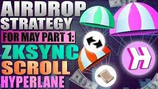 💥 Airdrop Strategy For May Part 1- ZkSync - Scroll - Hyperlane 🪂