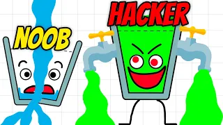 I Went From NOOB To HACKER LEVEL In Happy Glass!