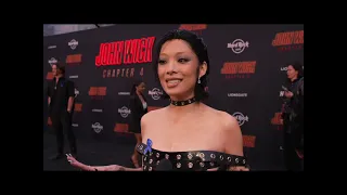 Rina Sawayama - "Akira" John Wick: Chapter 4  LA Premiere Interview