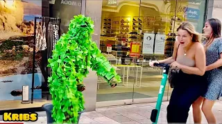 Bushman Prank 2021: Scariest And Funny Reactions In Sweden