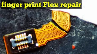 finger print sensor flex repair Tips & Track // vivo y17 Fingerprint flex repair 100% warking