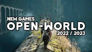 TOP 10 BEST NEW Upcoming Open World PC Games of 2022 & 2023 (4K 60FPS)