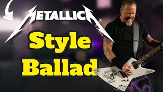 Metallica Style Ballad Backing Track in E Minor