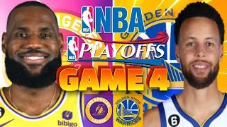 Golden State Warriors at Los Angeles Lakers  Game 4NBA Playoffs Live PLay by Play Scoreboard