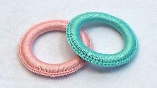 Как обвязать колечко для слингобус (МК №11) // Crochet Teething Ring Tutorial