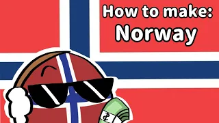 How to make Norway - Countryball || animation