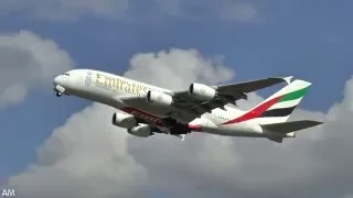 "Emirates A380 Compilation @ BHX"