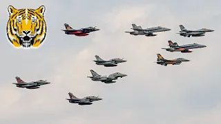 NATO Tiger Meet 2022: Tigers Formation Flight