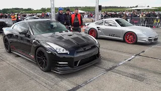 Tuner Cars Drag Racing! 2000HP GT-R ALPHA 22x, 900HP TT RS, 488 Pista, Passat Syncro, 1400HP Turbo S