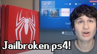 THIS is what a Jailbroken PS4 Pro Looks Like | Reaction!