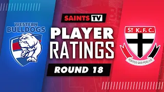 Round 18 PLAYER RATINGS: Western Bulldogs vs St Kilda | AFL 2022