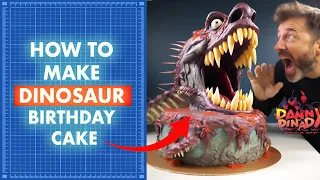 How to make Dino Birthday Cake: a Jaw-Dropping Idea