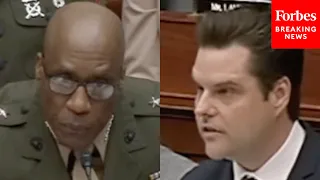 Matt Gaetz Mercillessly Grills Top US General Over Military's Training Of Coup Leaders In Africa
