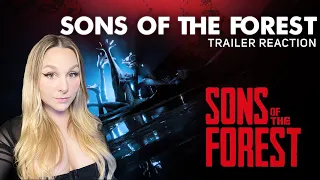 SONS OF THE FOREST OFFICIAL TRAILER REACTION