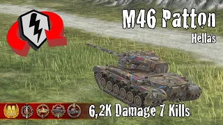 M46 Patton  |  6,2K Damage 7 Kills  |  WoT Blitz Replays