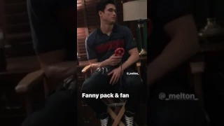 Charles Melton on Lili Reinhart's Instagram Story Video / 17/07/17